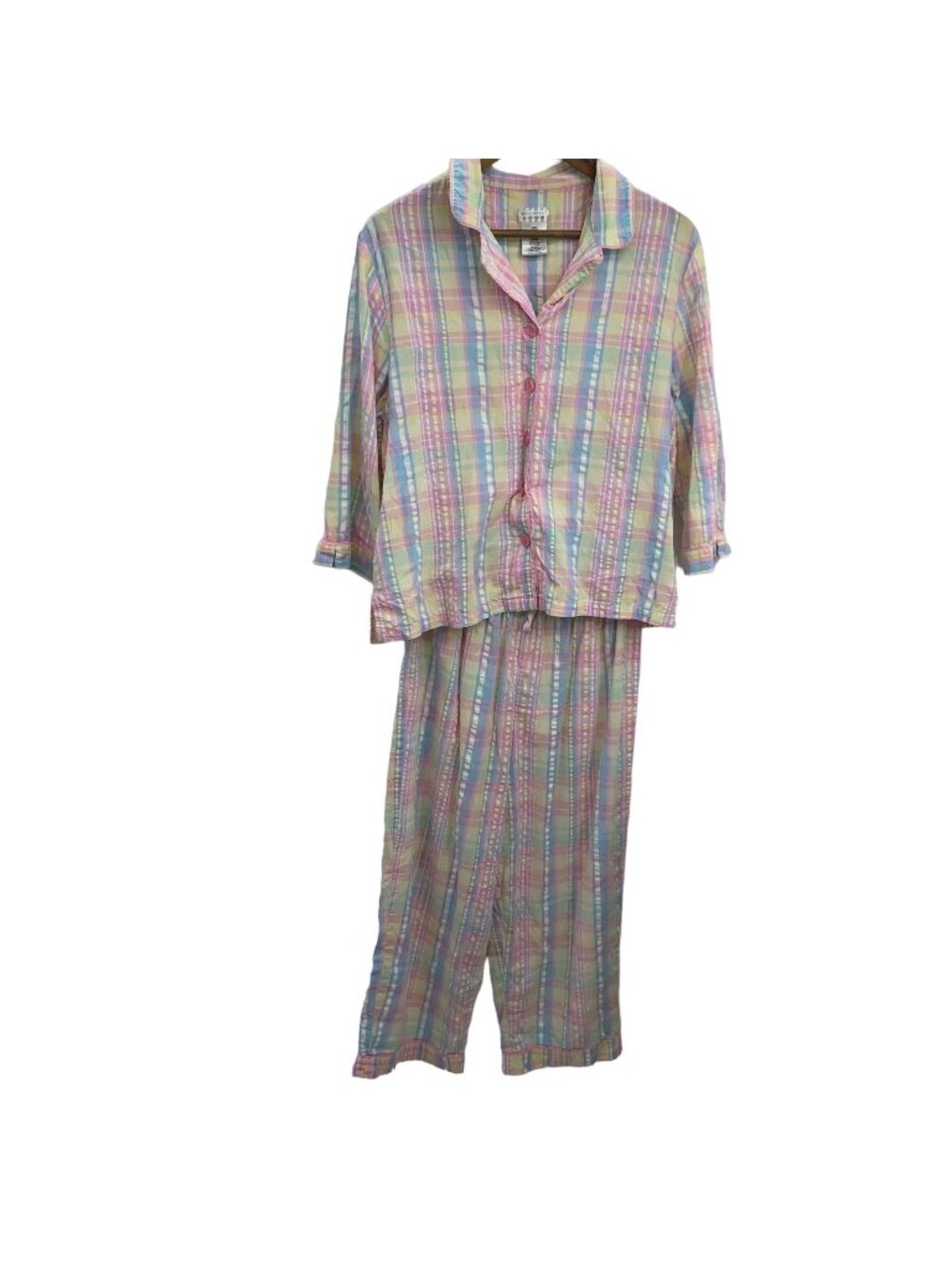 White Stag Sleepwear Pajama Set Ladies Large